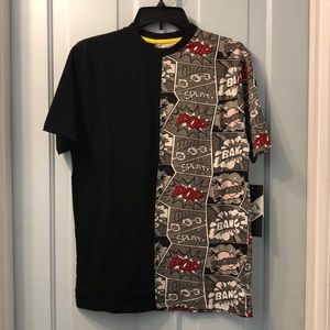 G-Net comic book sound effects tshirt size M NWT